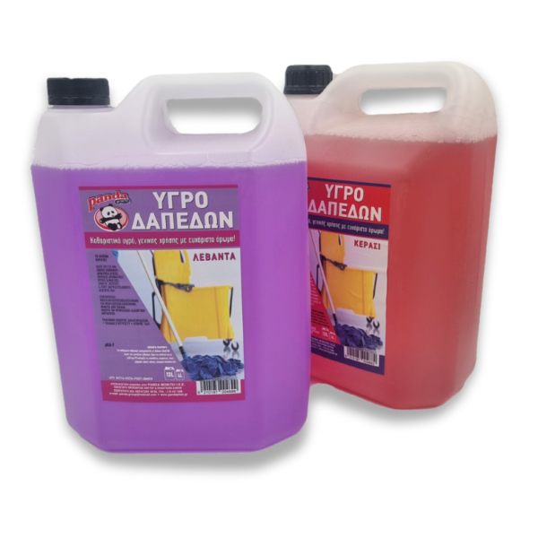 Υγρό δαπέδων Panda 4lt με άρωμα λεβάντα/κεράσι.